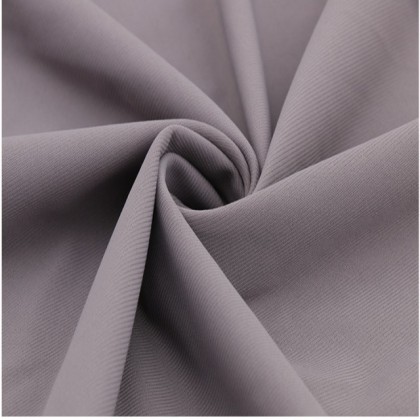 Nylon single warp plain fabric nylon small horizontal strip ice silk casual pants knitted fabric