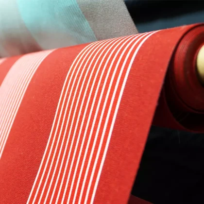 wholesale solution dyed acrylic fabric waterproof water repellency oil repellency stain resistance stiff awning fabric