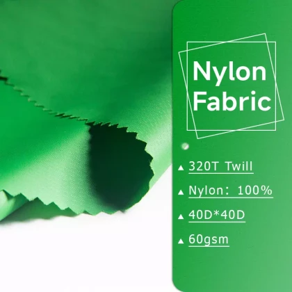 320T Twill 40D Quikdry Material 100% Nylon Fabric for clothing