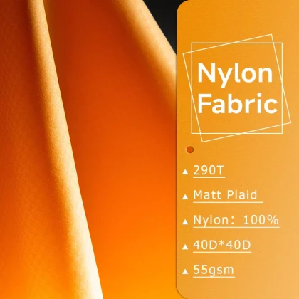 290T Matt 10D 15D 20D 70D 40D Waterproof outdoor hiking clothing down jackets bag tent Plaid Ripstop Nylon Fabric for clothing