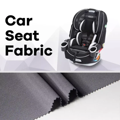 High quality Chair sofa Waterproof oil-proof stain-proof car baby safety seat knitted fabric for baby safety seat