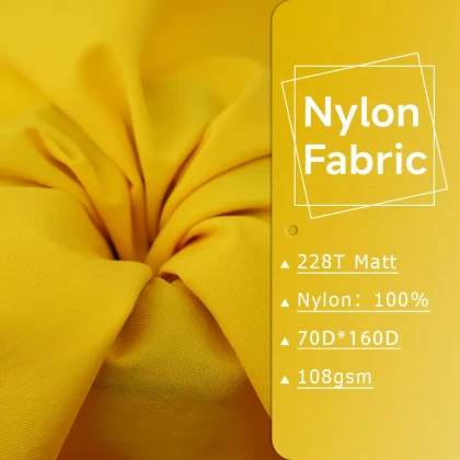 228T nylon taslon polyamide fabric waterproof breathable outdoor fabric jackets backpack 100% nylon taslan fabric for jackets