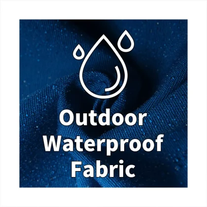 Factory Wholesale outdoor furniture fabric Solution Dyed polyester waterproof outdoor fabric for awning