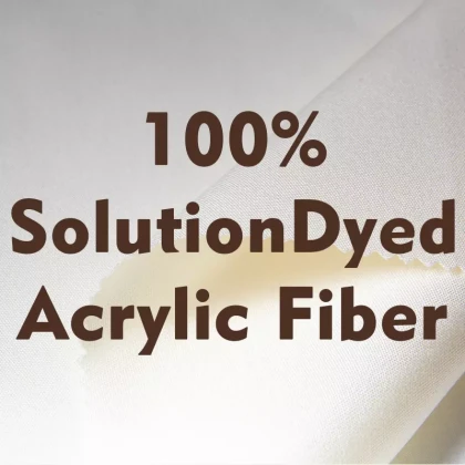 Anti-UV Waterproof beach chair tents 100% Solution Dyed Acrylic Outdoor Fabric For outdoor furniture