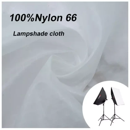 30D*30D nylon fabric plaid ripstop 42gsm lampshade nylon 66 fabric